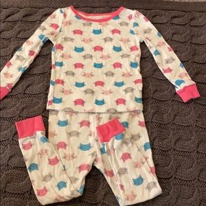 Kitten Pajamas. Size 3T.